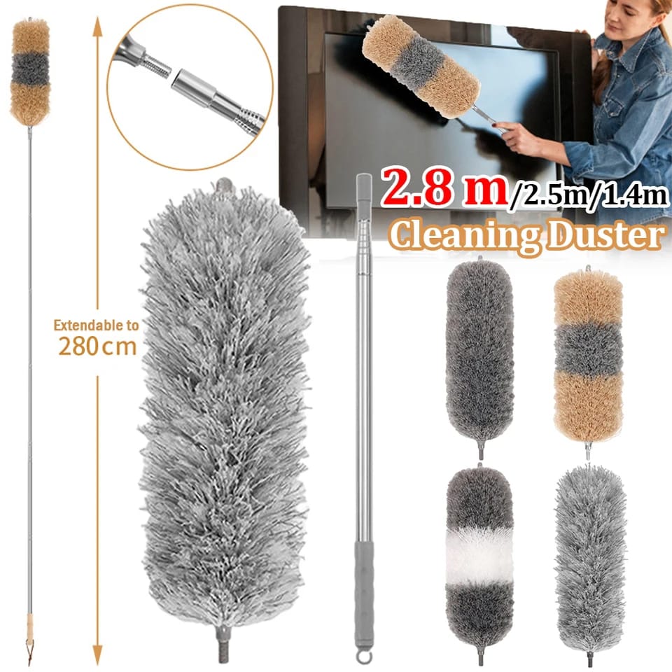 280cm Telescoping Duster, Extendable Microfiber Duster