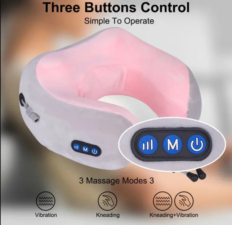 Pure Knead Neck & Shoulder Simulation Massager Pillow
