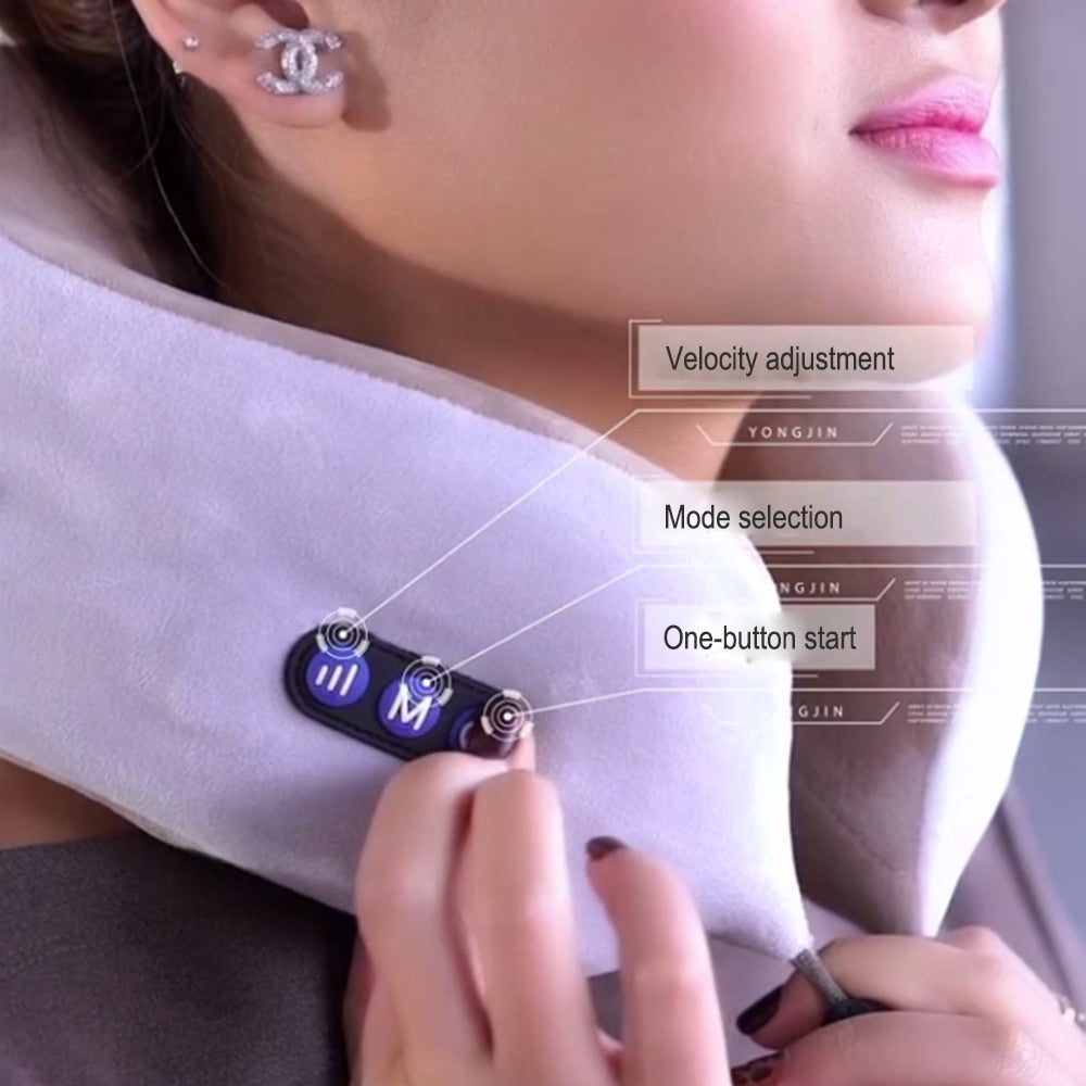 Pure Knead Neck & Shoulder Simulation Massager Pillow