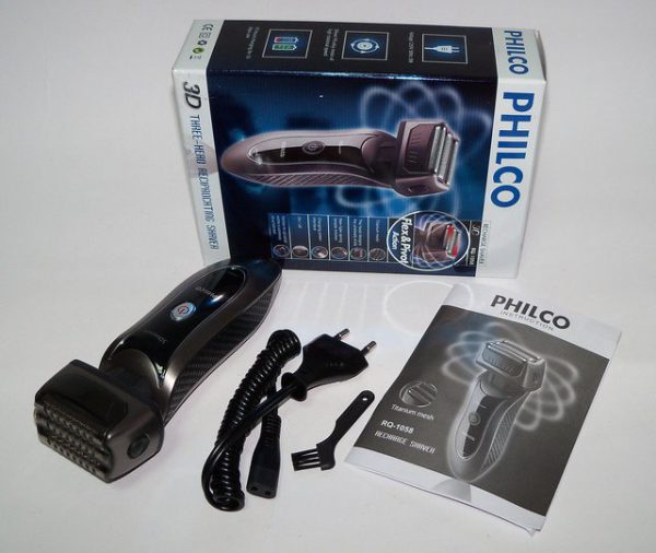 Philco Precision 3D contour Shaver – Ultimate Comfort & Simultaneous Shaving