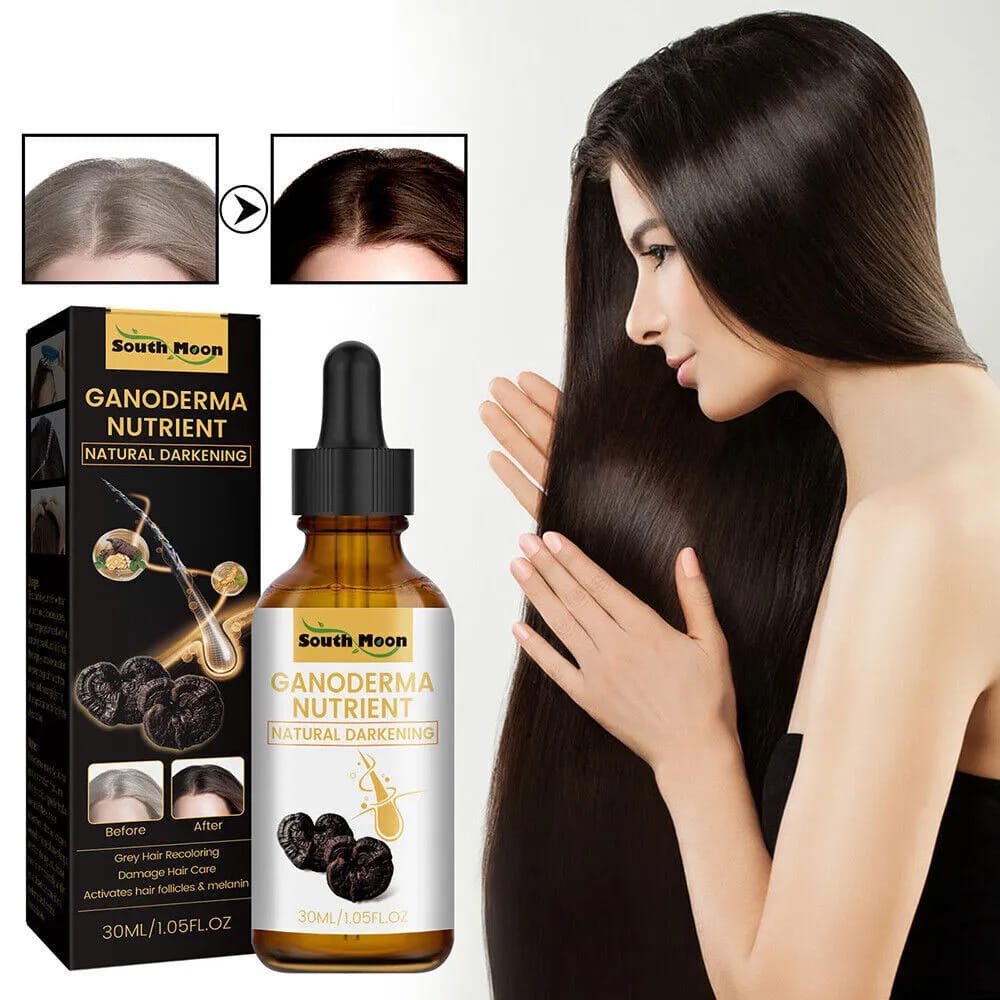 Ganoderma Nutrient Hair Essence – Natural Darkening & Hair Recovery