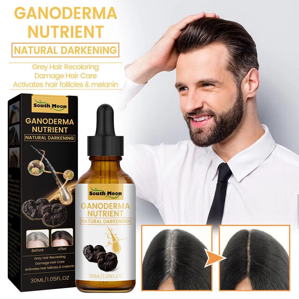 Ganoderma Nutrient Hair Essence – Natural Darkening & Hair Recovery