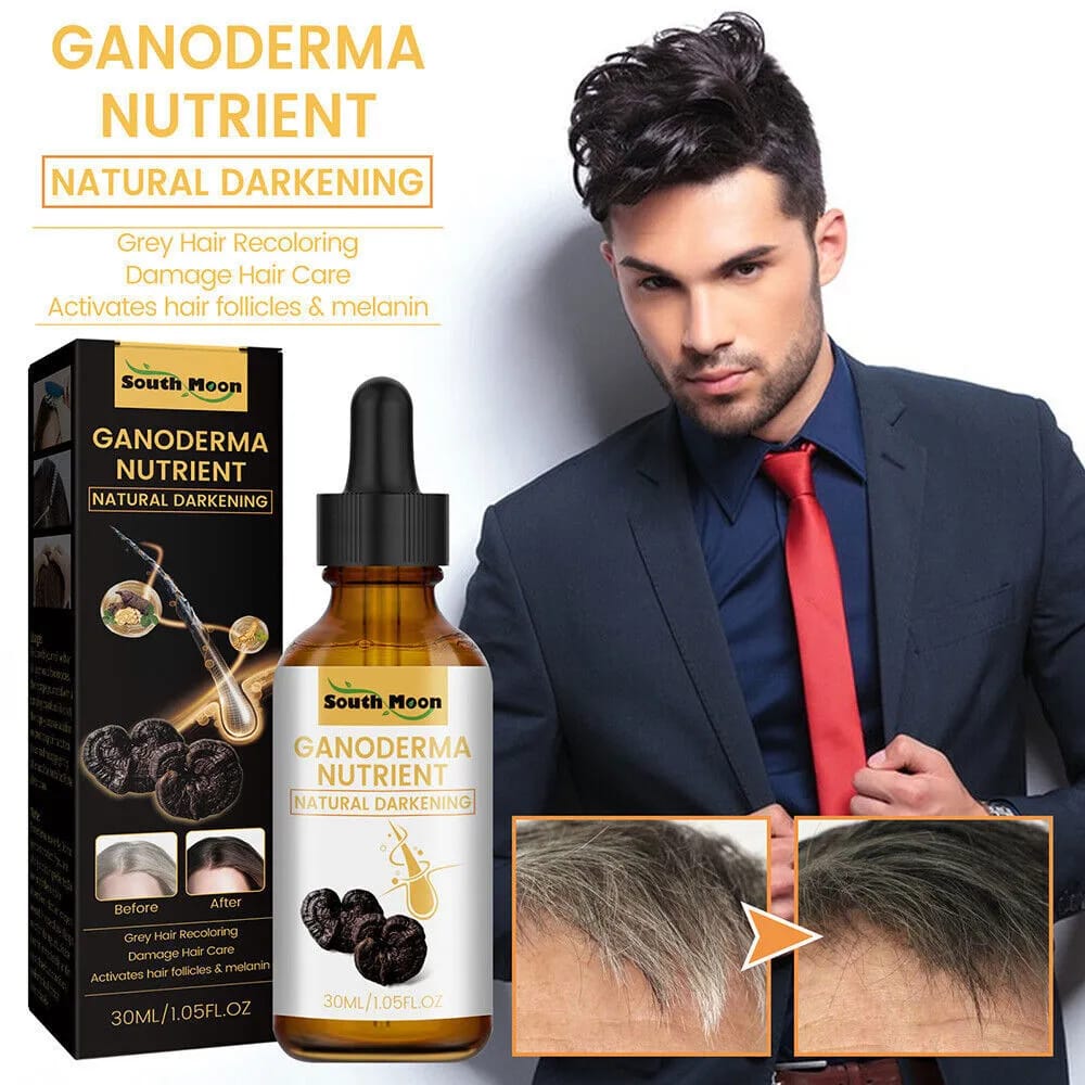 Ganoderma Nutrient Hair Essence – Natural Darkening & Hair Recovery