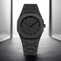 Full BLACK AURA Quartz Watch – Lightweight Design, , Premium Quality & Finish - Best Quality Analog Watch For Boys - Watch For Men | Full Black Color Watch