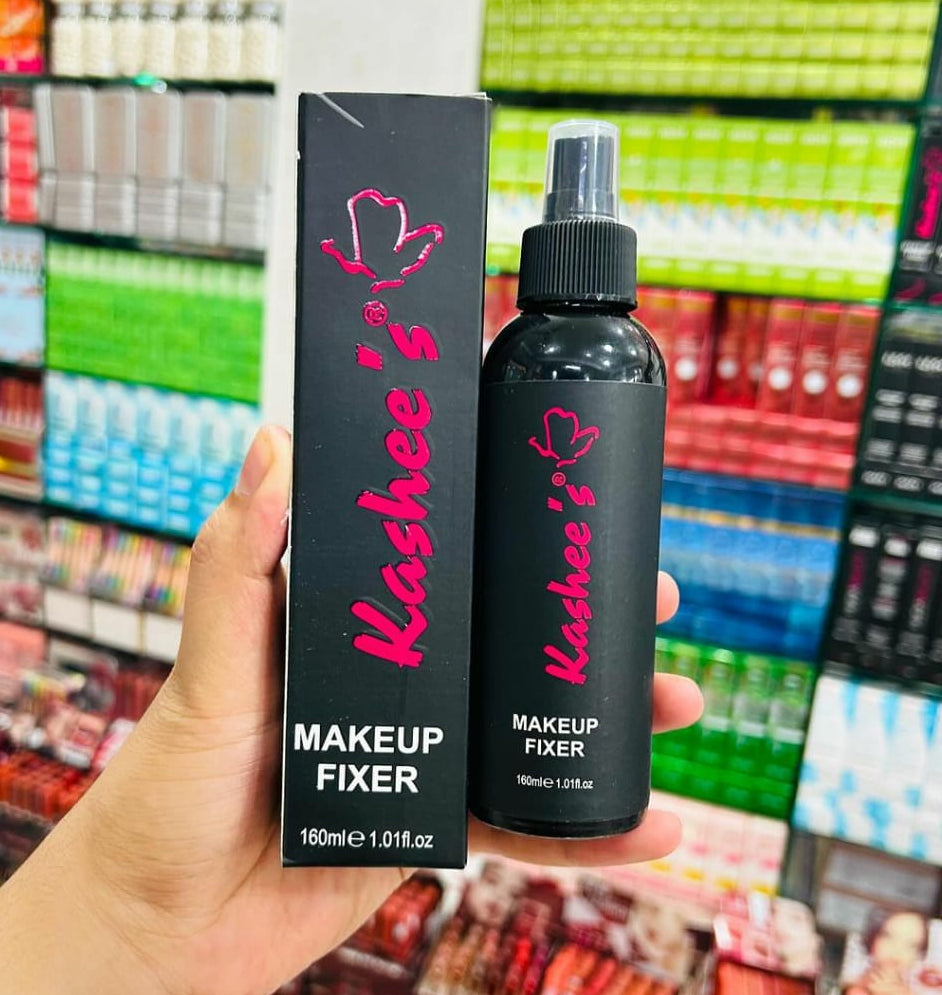 Kashee's Makeup Fixer Spray – Professional Set & Lock Smudge-Proof Mist