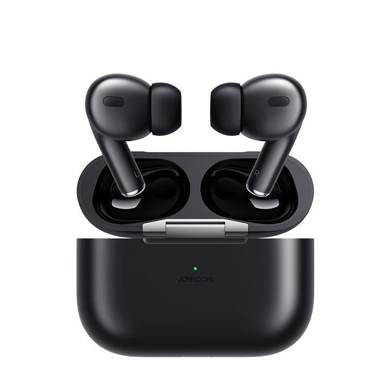 Premium Matte Black Wireless Earbuds – Active Noise Cancellation & Deep Bass High-Fidelity Sound 🎧