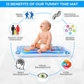 Inflatable Water Play Mat – Premium Baby Toy For Infants & Toddlers, Muscle Strengthening & Sensory Development
