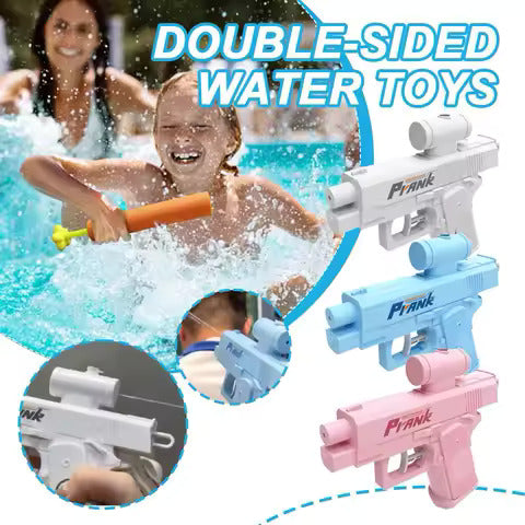 Funny Double-Sided Reverse Water Gun – Mini Tactical Prank Sprayer Toy for Kids & Adults | Summer Pool & Beach Water Fight Blaster