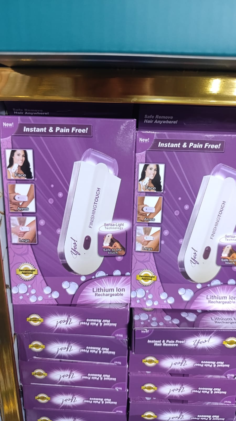 Rechargeable Painless Facial And Body Hair Remover
