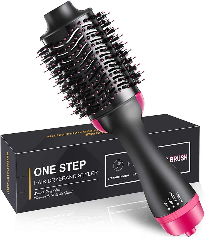 Professional Salon-Style Hair Dryer & Volumizer Styler Brush