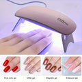 "Mini UV Nail Lamp 6w With Trimmer"