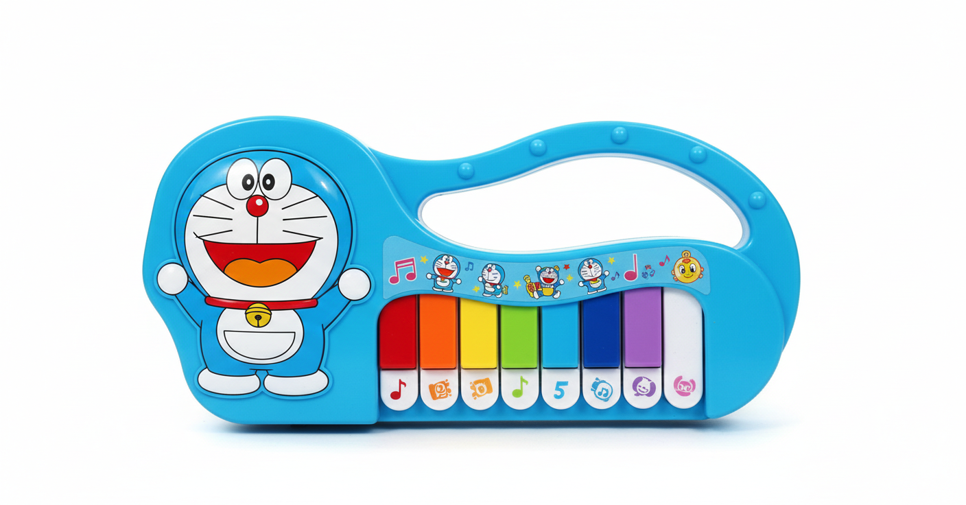 Doraemon Musical Piano for Kids – Fun & Educational Piano Toy for Babies & Toddlers