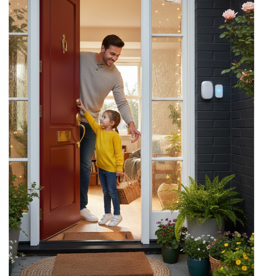 Luckarm Wireless Digital Doorbell – High Quality & Easy Installation