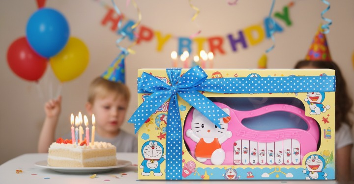 Doraemon Musical Piano for Kids – Fun & Educational Piano Toy for Babies & Toddlers