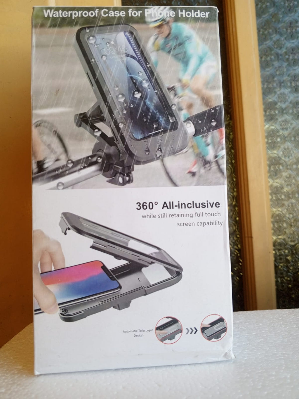 Waterproof Pro – 100% Waterproof Touch Screen Bike Phone Mount