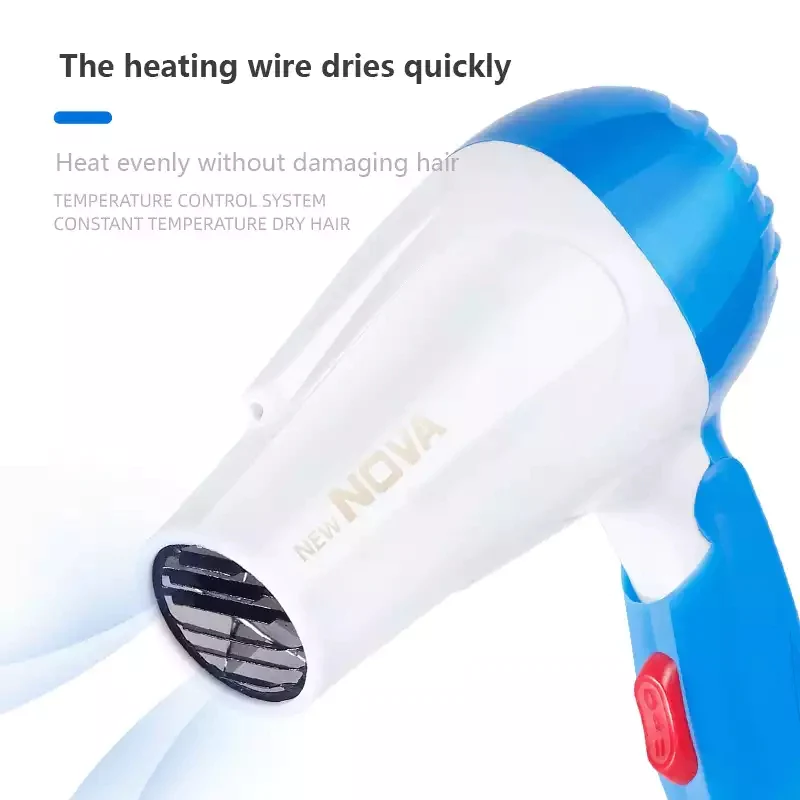 Nova Professional Mini Foldable Hair Dryer