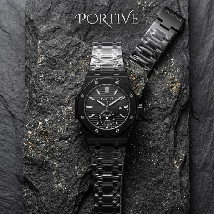 Portive Mens Watch Stylish Chronograph Design With Comfortable Strap Non Waterproof