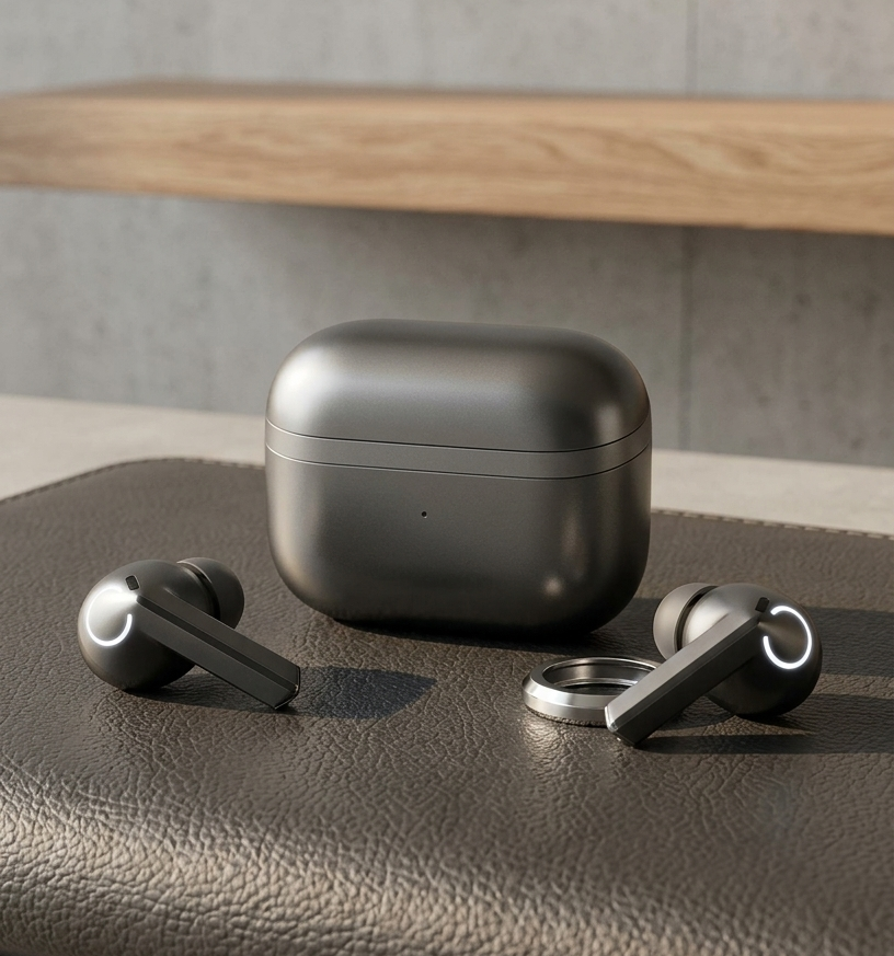 Samsung Galaxy Buds Pro – Noise Cancelling True Wireless Bluetooth Earbuds – Hi-Fi Sound, 360 Audio, Enhanced ANC & Wireless Charging Case – Titan Gray